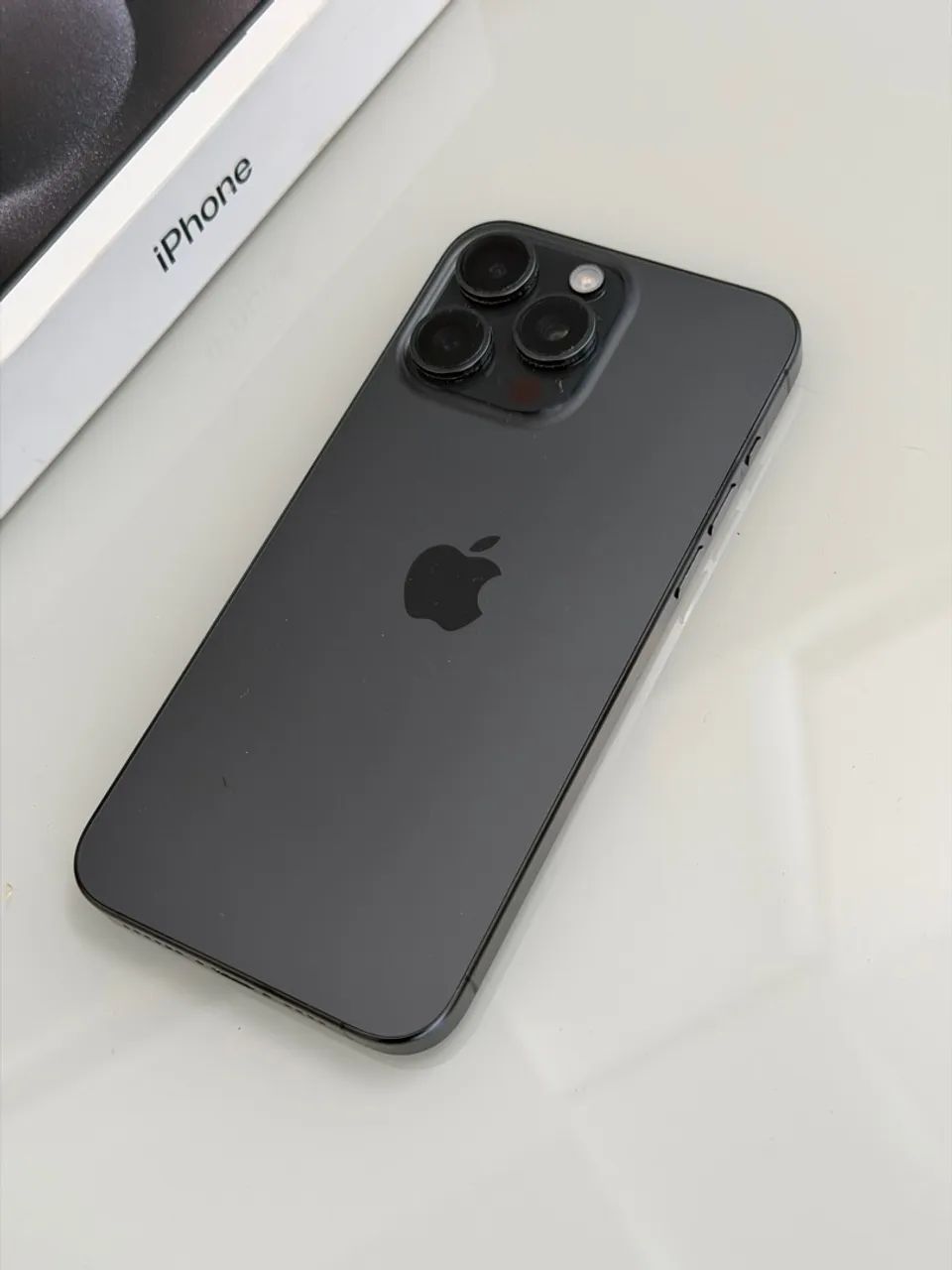 iPhone 15 Pro Max 256gb Preto Impecável - TROCO - Foto 2