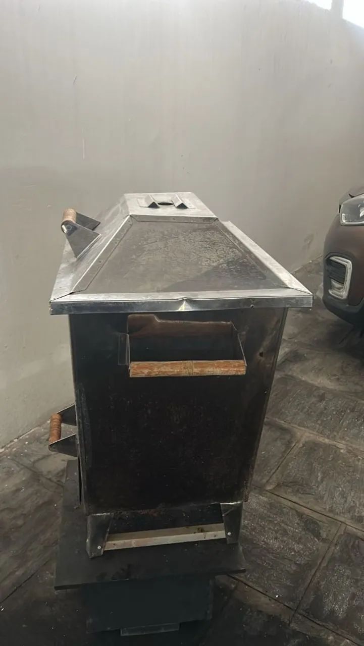 Churrasqueira em inox e a bafo  - Foto 2