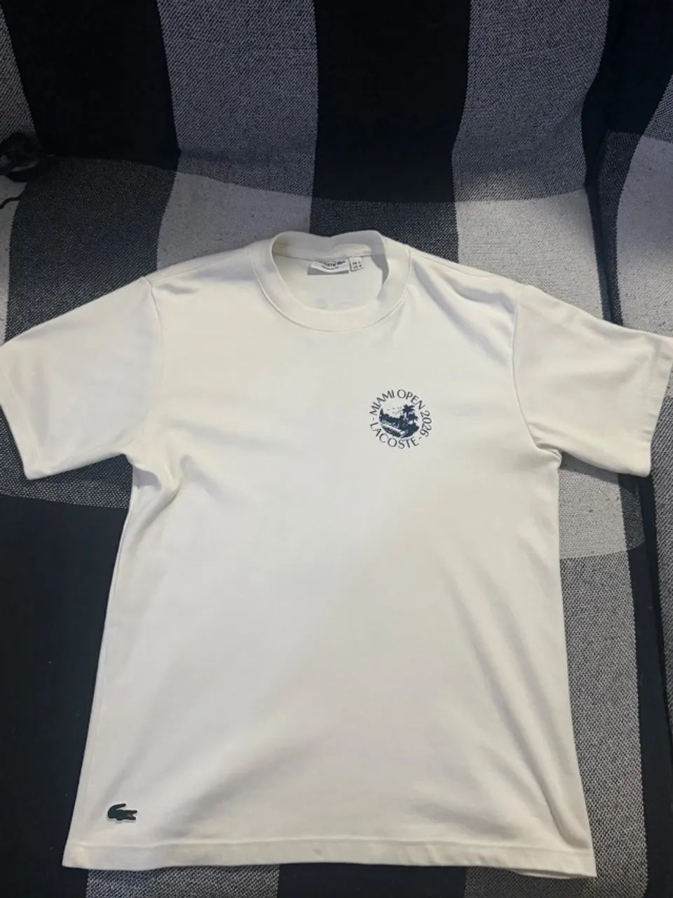 Camisa Branca Lacoste 