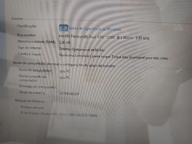 Notebook  Pentium ( Leia a descrição) - Foto 2