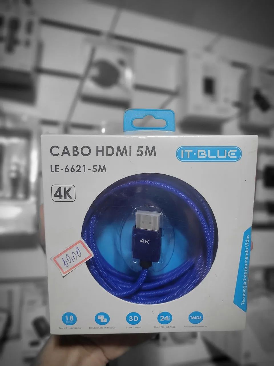 Cabo hdmi 5metros 