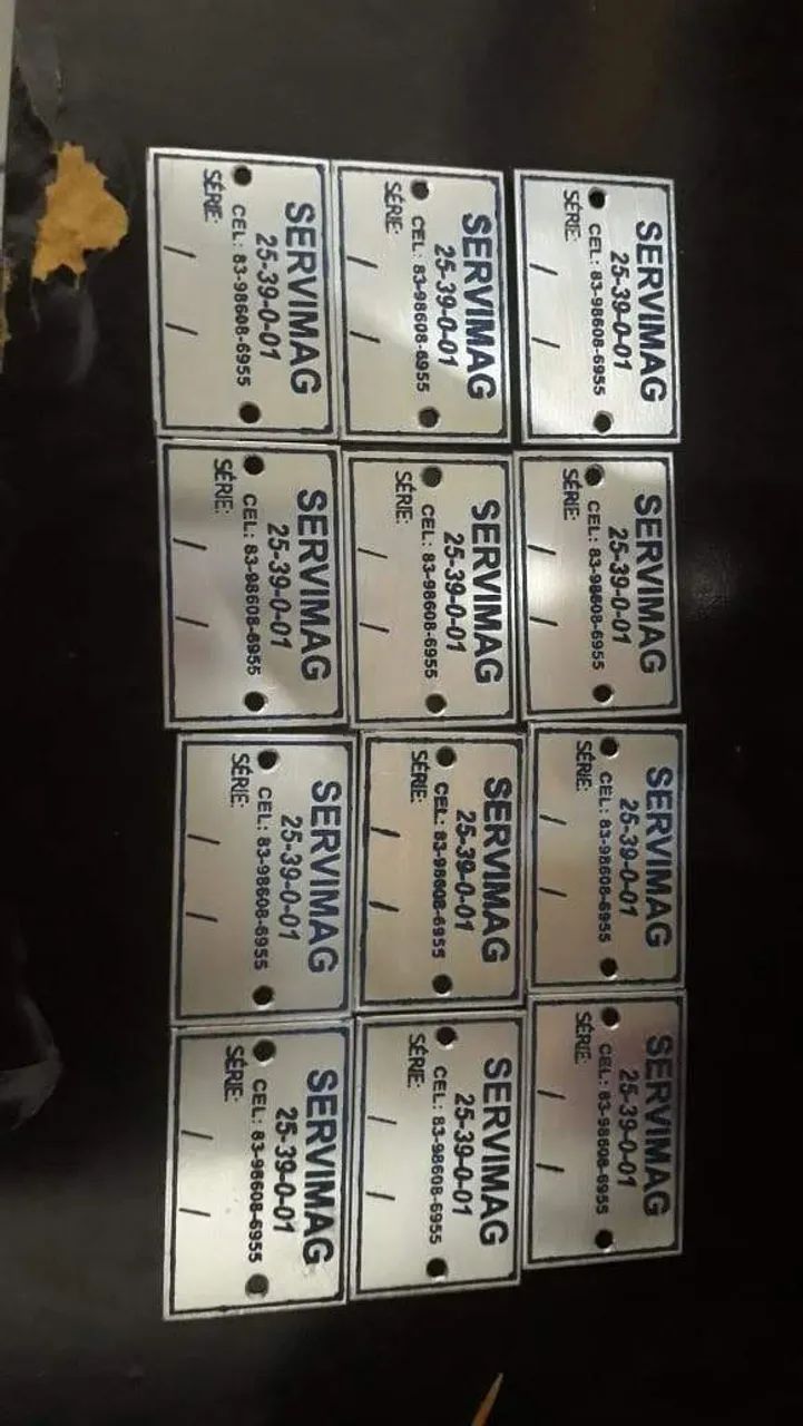 Fabricamos Plaquetas de Metal  - Foto 3