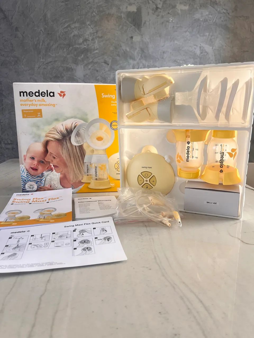 Extrator de leite elétrico - medela swing maxi flex