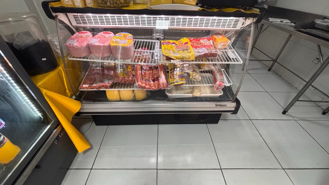 Freezer horizontal resfriado 