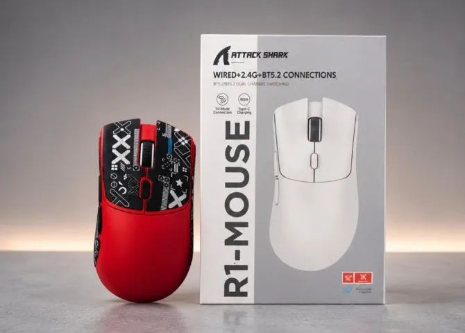Mouse Gamer ATTACK SHARK R1