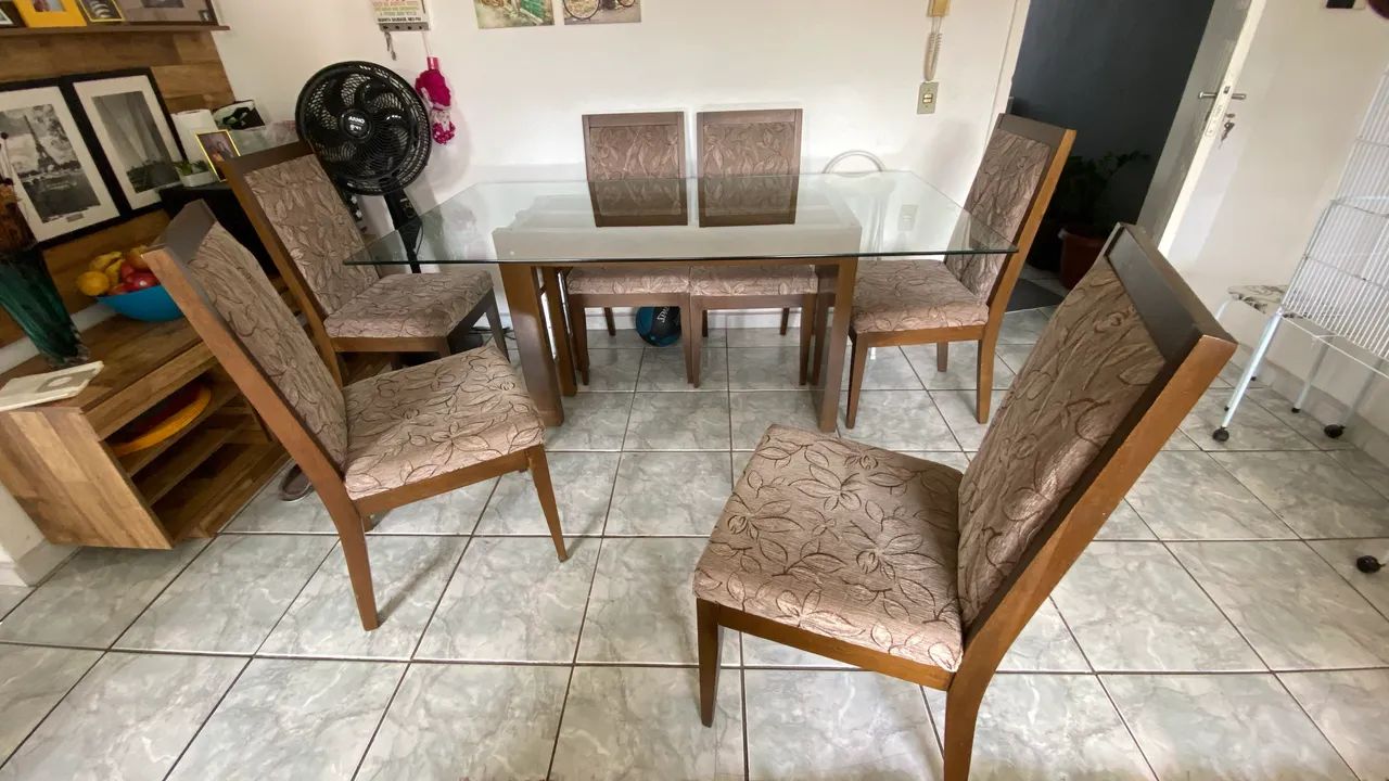 Mesa Jantar com 6 cadeiras - Foto 2