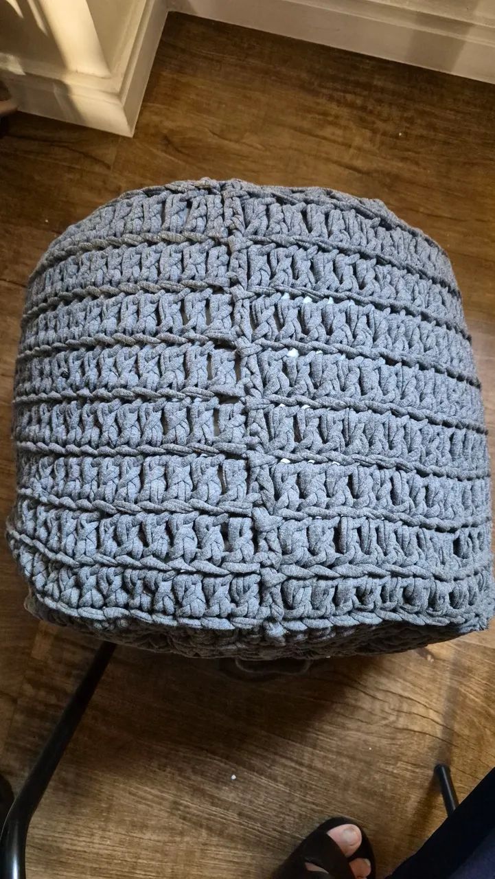 Puff de crochet - Foto 4