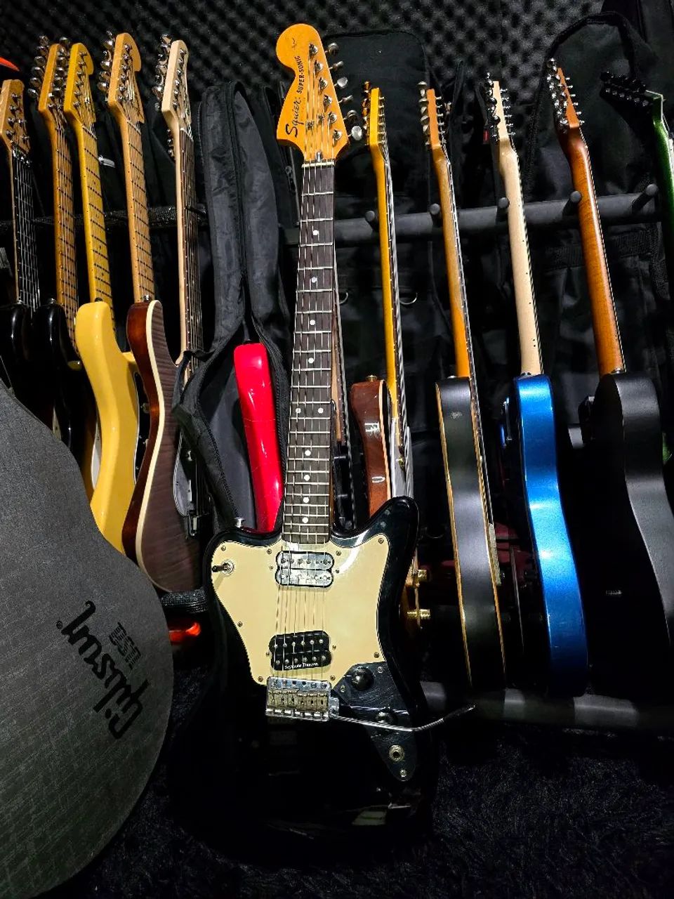 Fender Squier Japan Vista Series Super Sonic Black /ñ Gibson