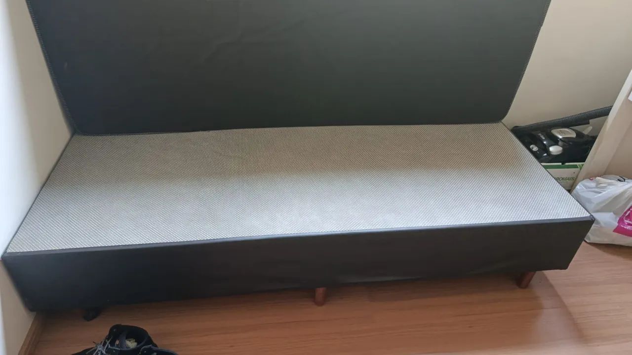 Cama box solteiro+colchao - Foto 2
