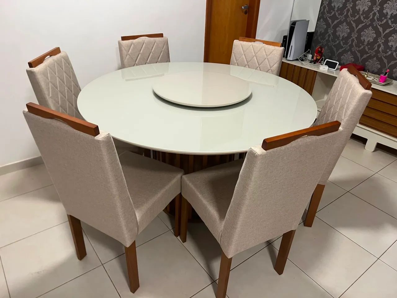 Mesa nova de madeira 