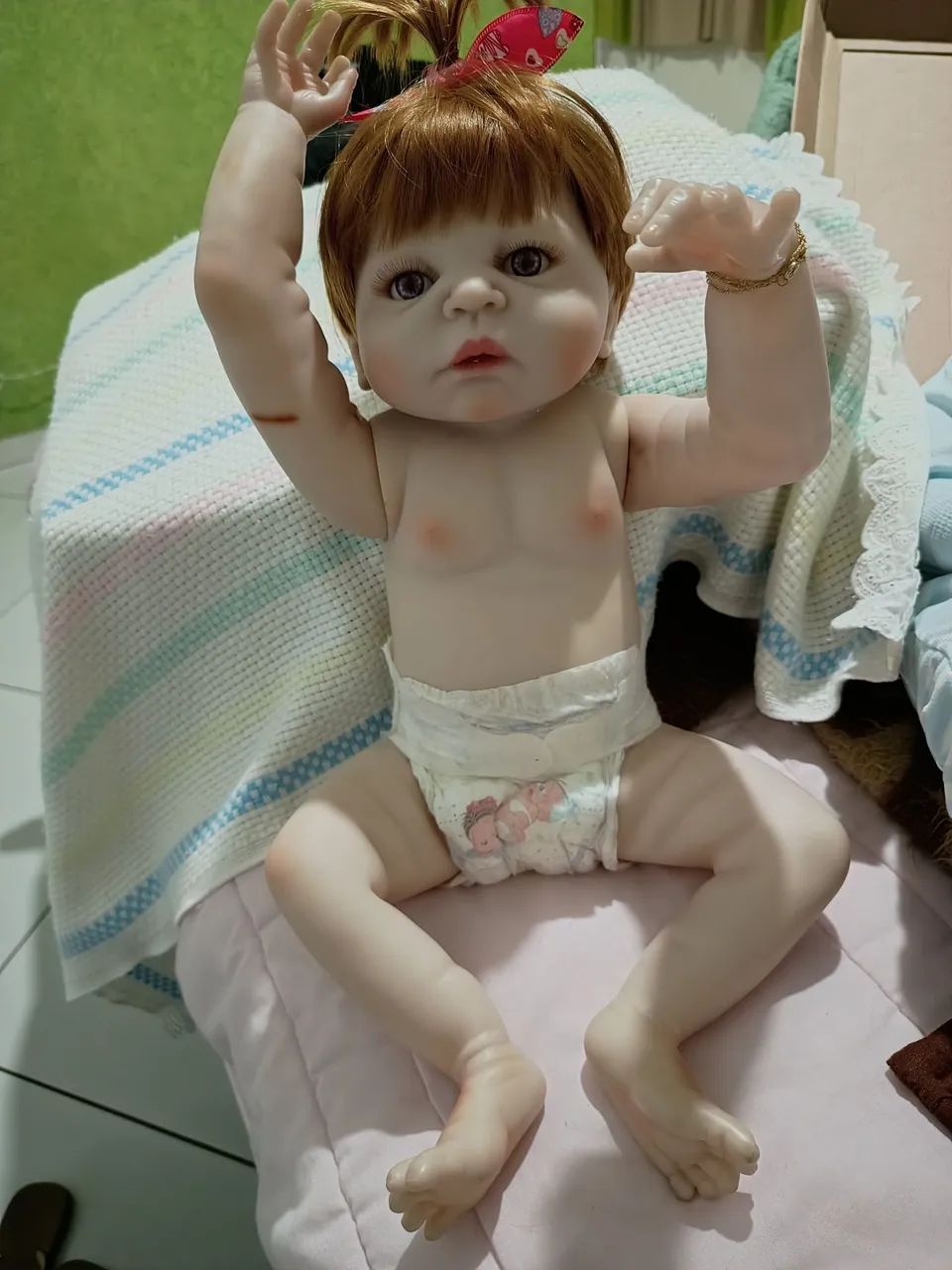 Bebê reborn 55 cm - Foto 2