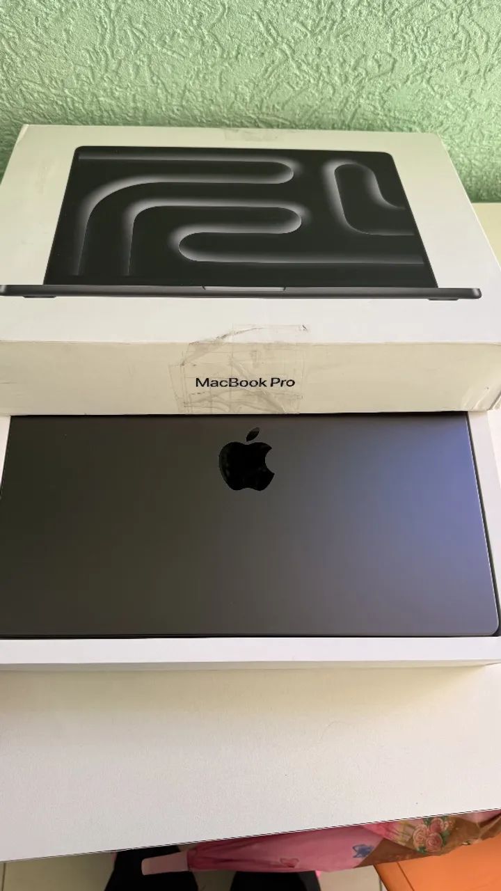 MacBook Pro 2024 M4 14.2 polegadas, Azul Meia Noite, 24 Gb -512 Gb SSd NOVO CAIXA ABERTA - Foto 2