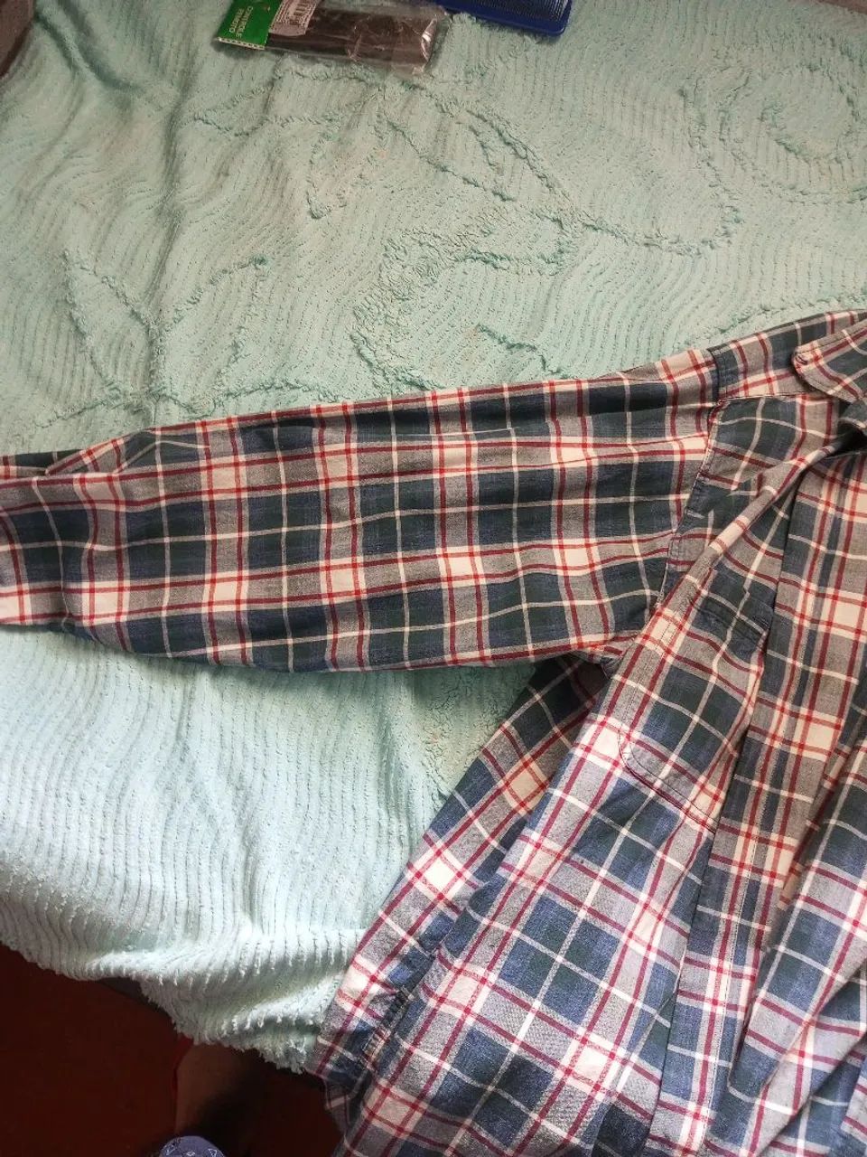 Camisa Manga Longa Xadrez  - Foto 5