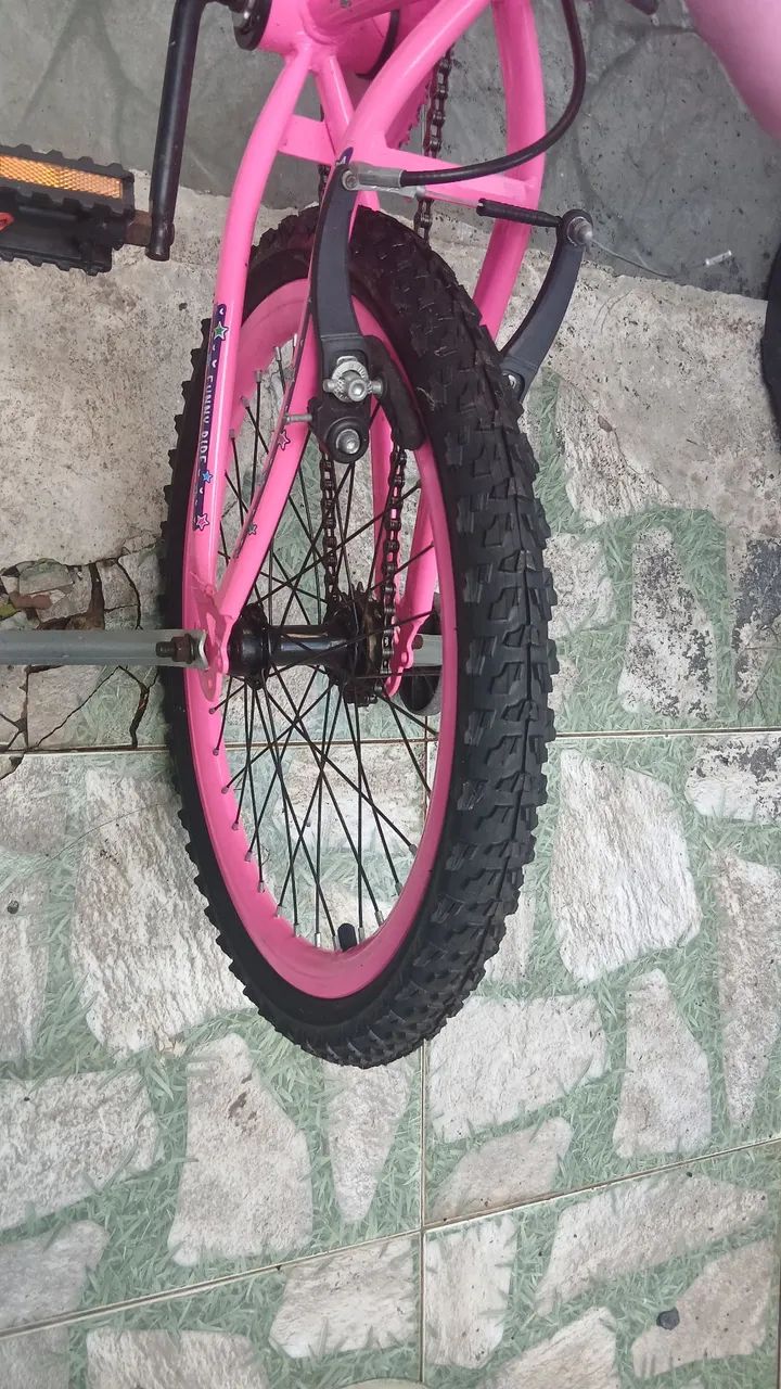 Bicicleta infantil aro 20 - Foto 4