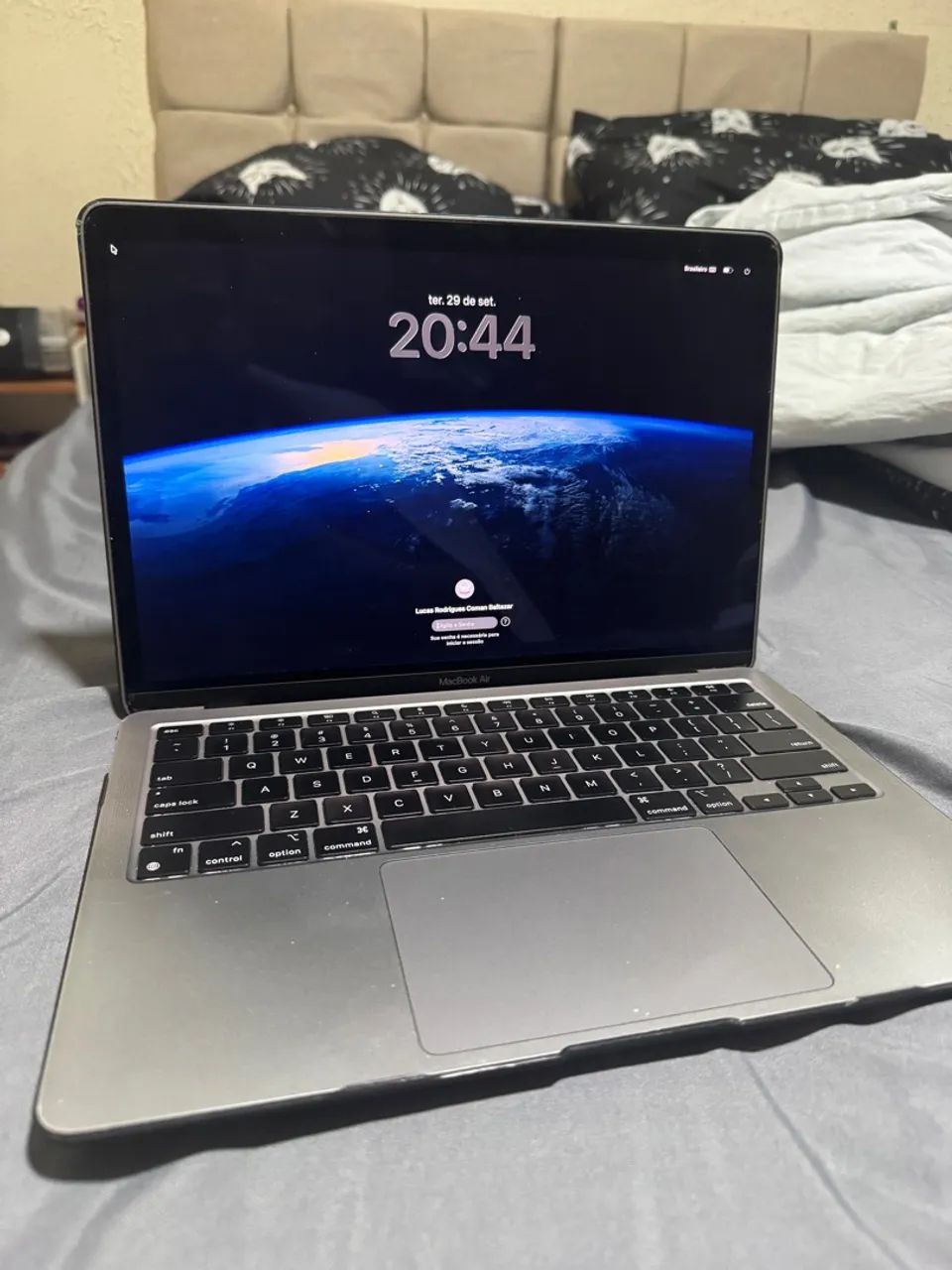 Macbook Air M1 - 2020 Cinza Espacial - A2337 - Foto 2