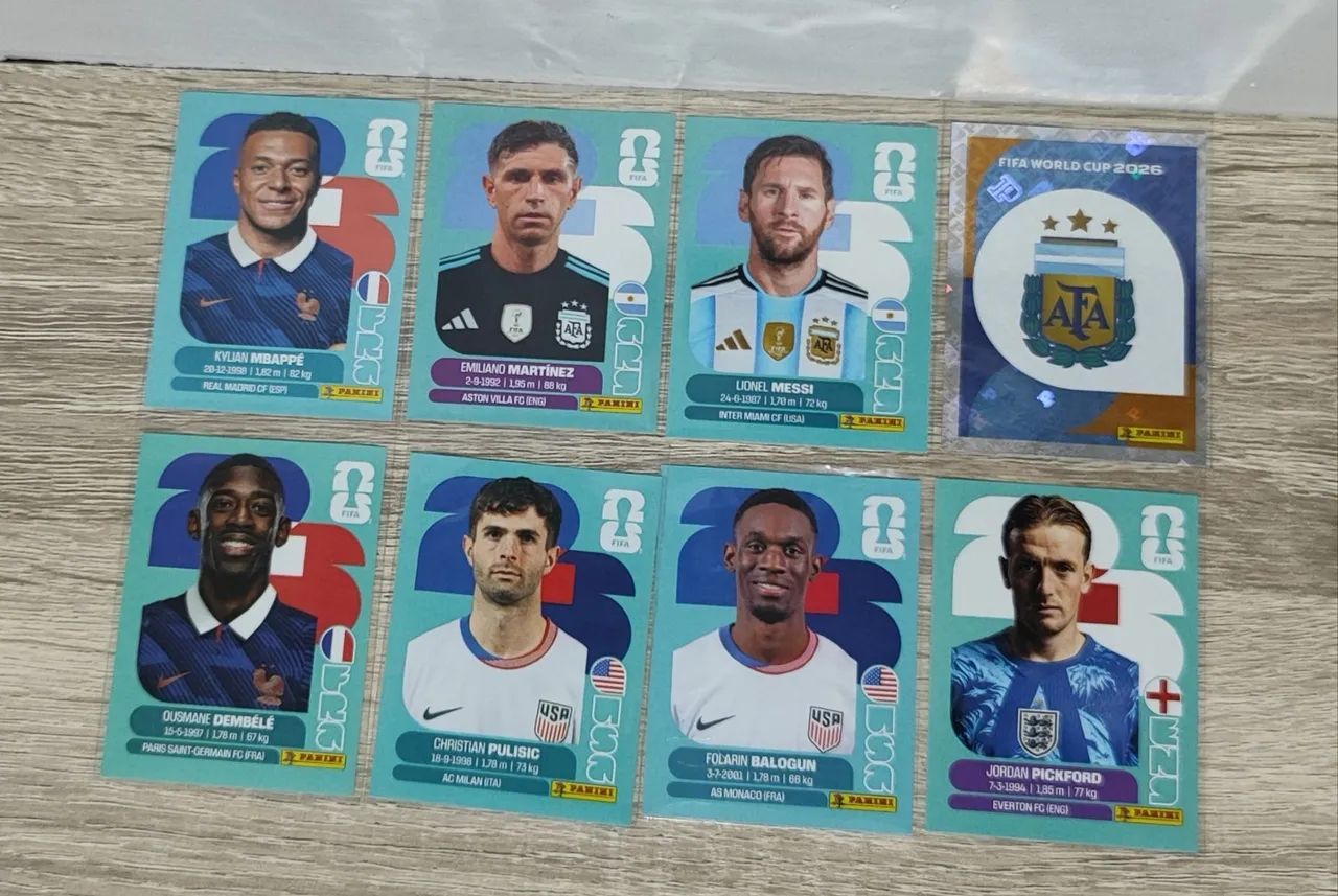 Combo Figurinhas Craques da Copa  - Foto 2