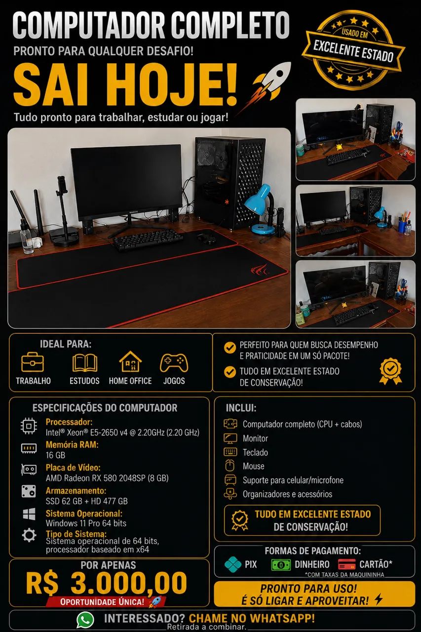 Computador completo  - Foto 2