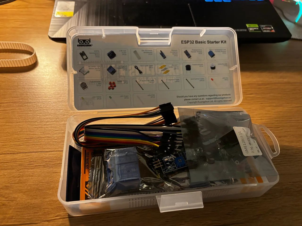 Kit ESP32 Basic Starter Kit (modelo AE312 da Kuongshun) - Foto 2