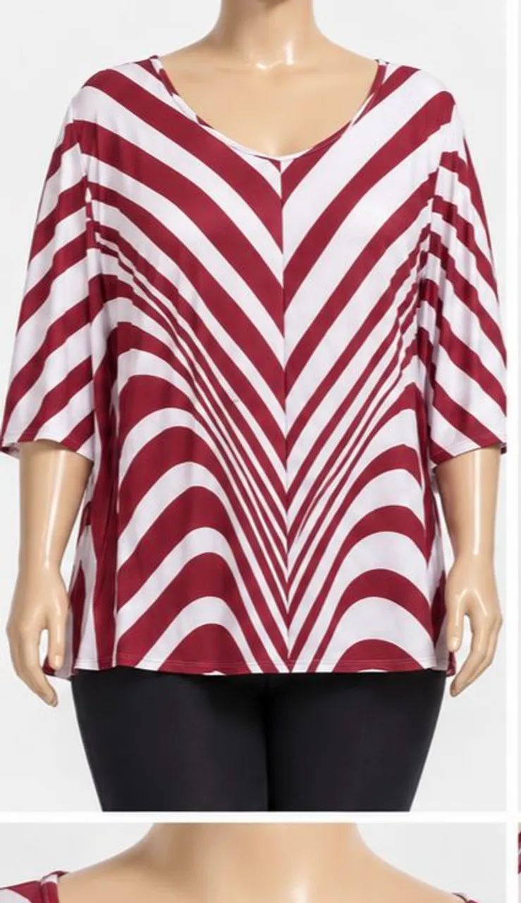 Blusa plus size NOVA 