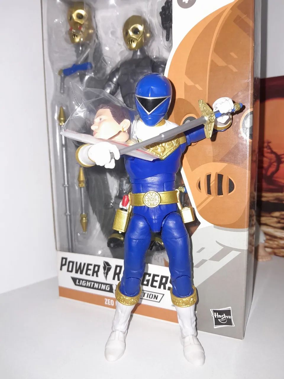 Power Rangers Zeo Azul + Cog Lightning Collection  - Foto 2