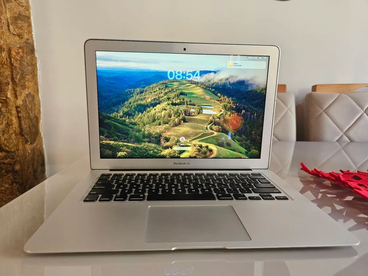 MacBook Air 13/ 2017/ i5, 8GB RAM, SSD, macOS Sonoma, Completo na