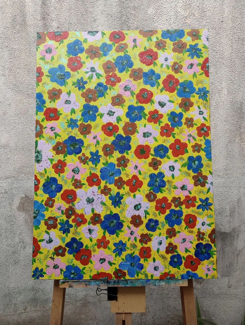 Pintura em acrílico - 70x50cm  - Foto 2