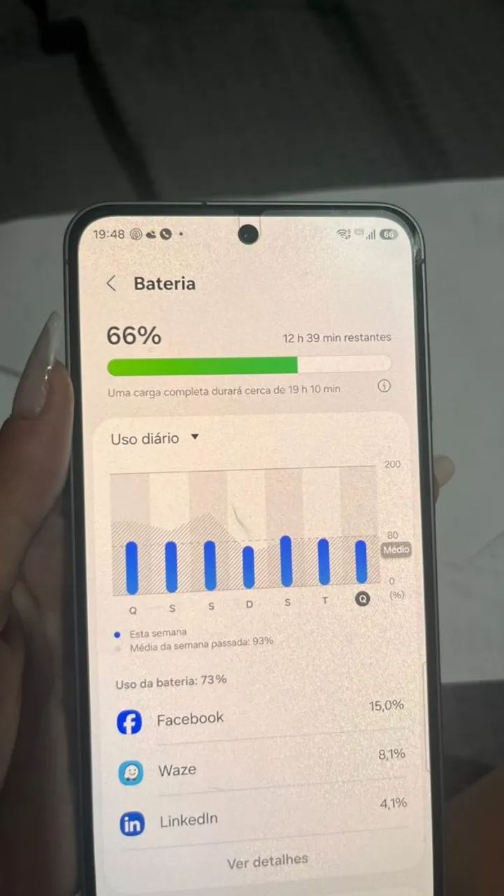 Samsung Galaxy A56 256gb 5G Cinza Top. - Foto 3