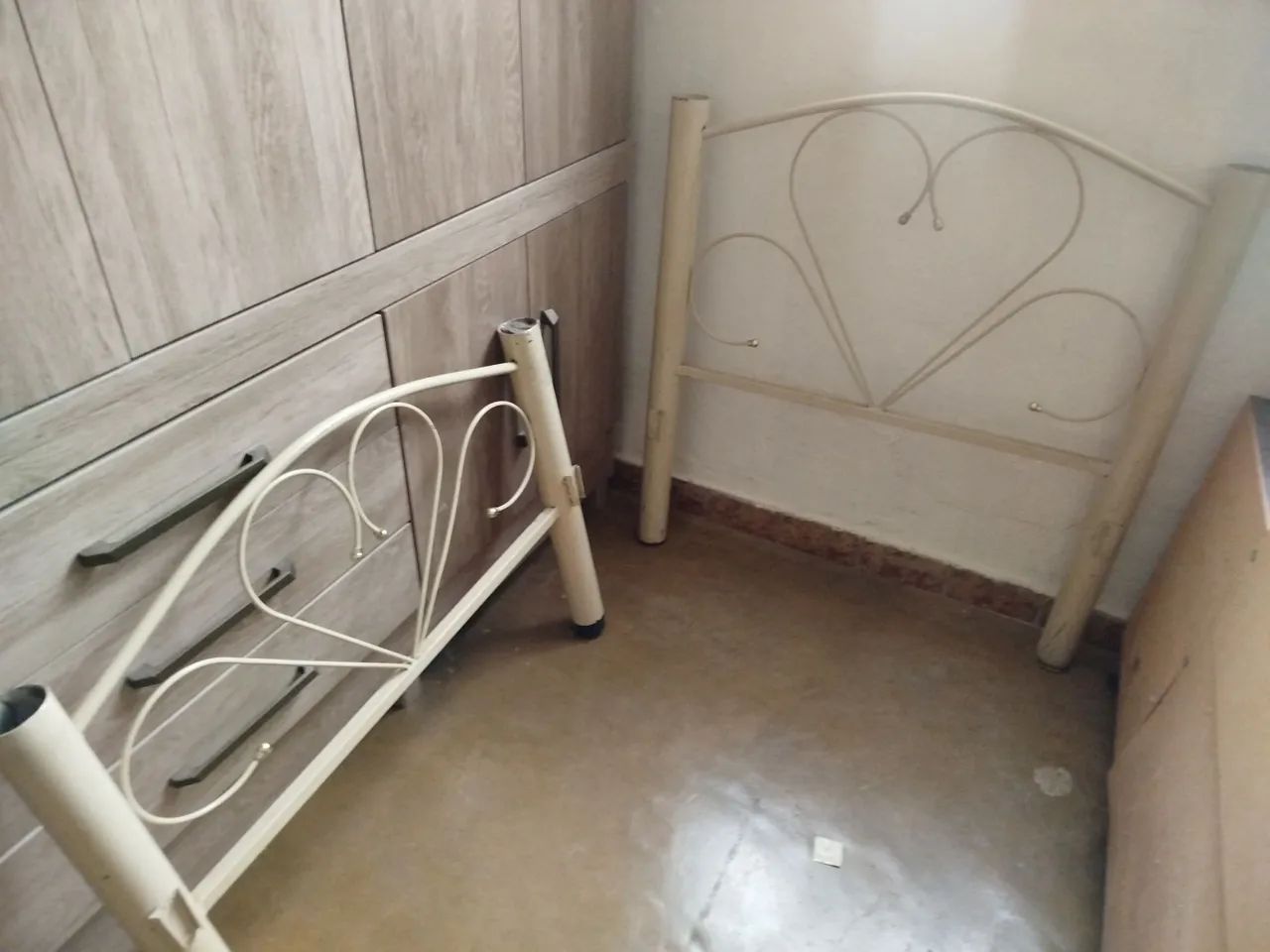 Cama Grade de Ferro, solteiro 