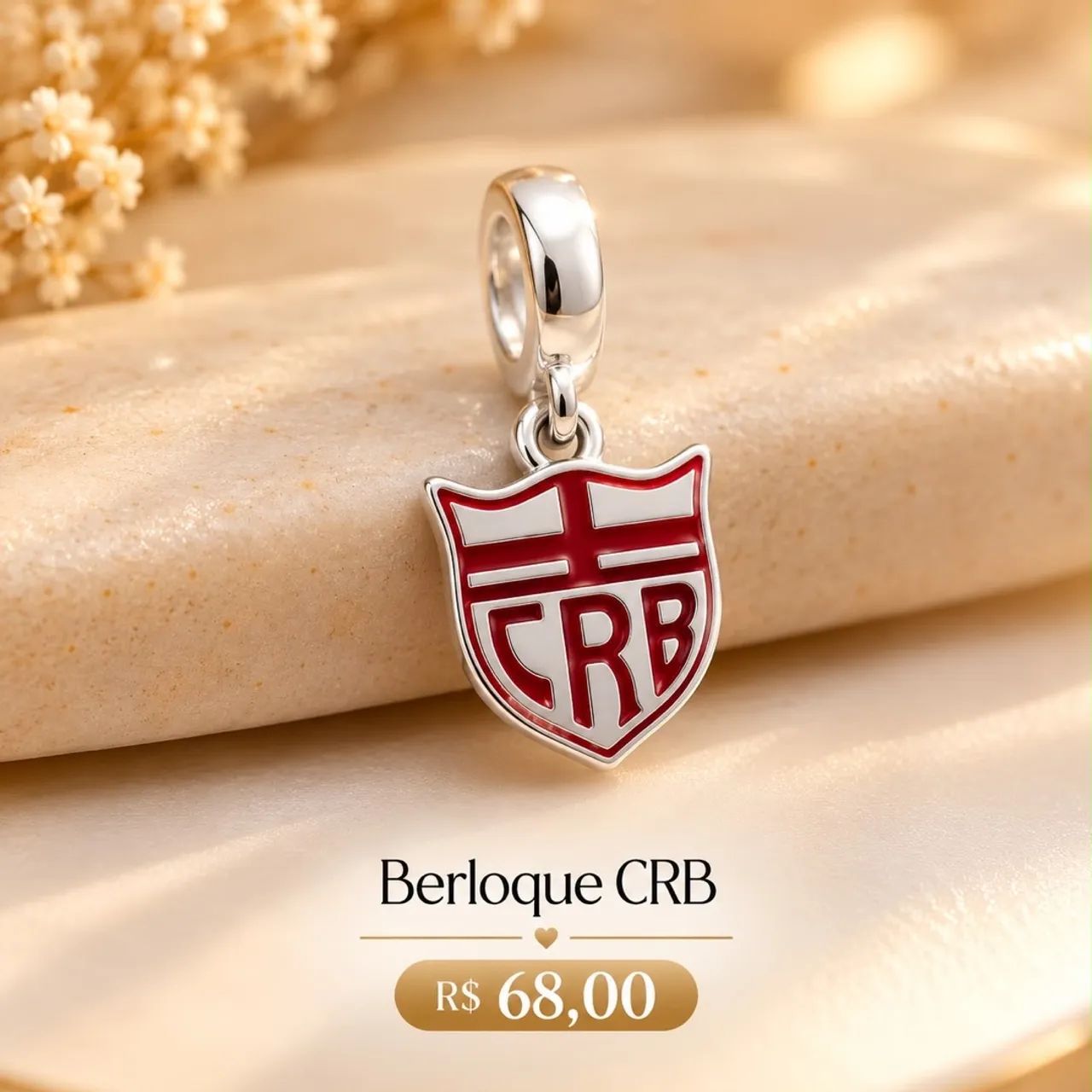 Berloque Pingente CRB / CSA