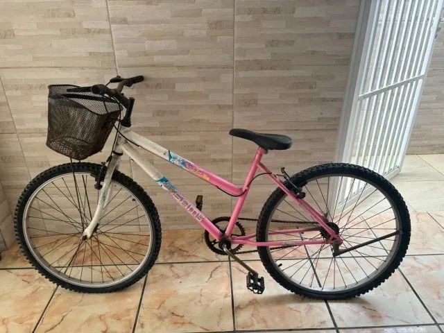 Bicicleta com cestinha