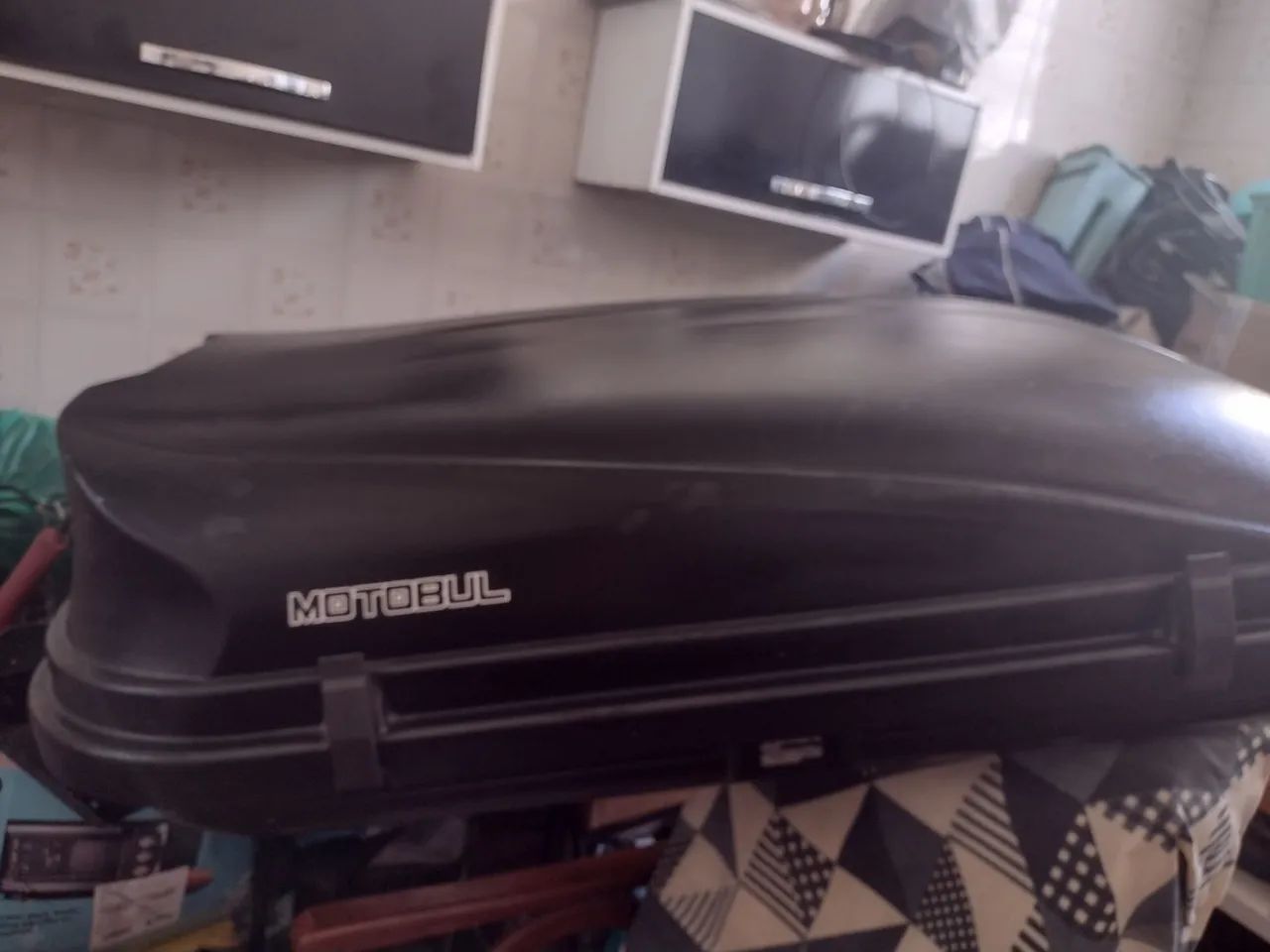 Bagageiro motobull usado - Foto 3