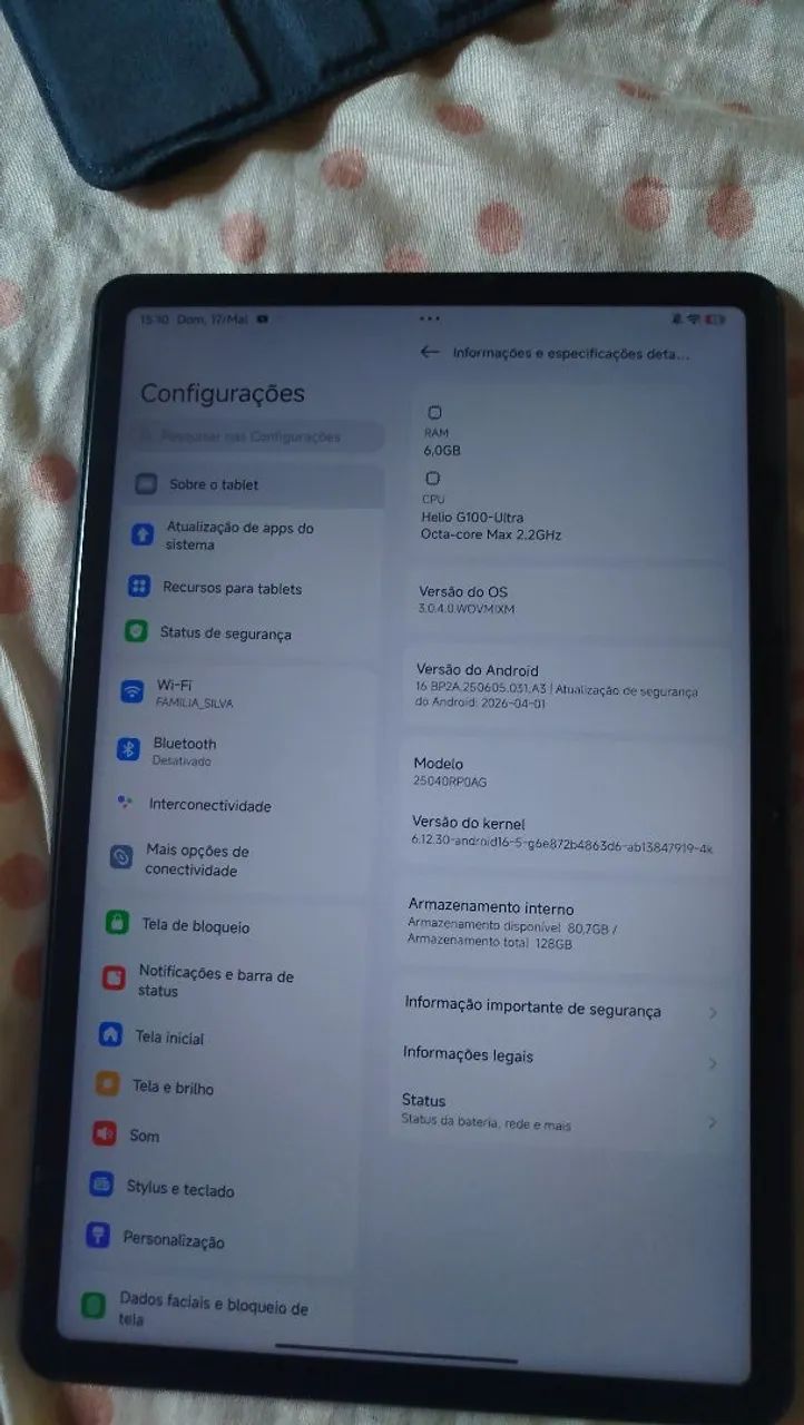Redmi Pad 128GB / 6GB RAM (Semi-novo) + Capa e Película) - Foto 4