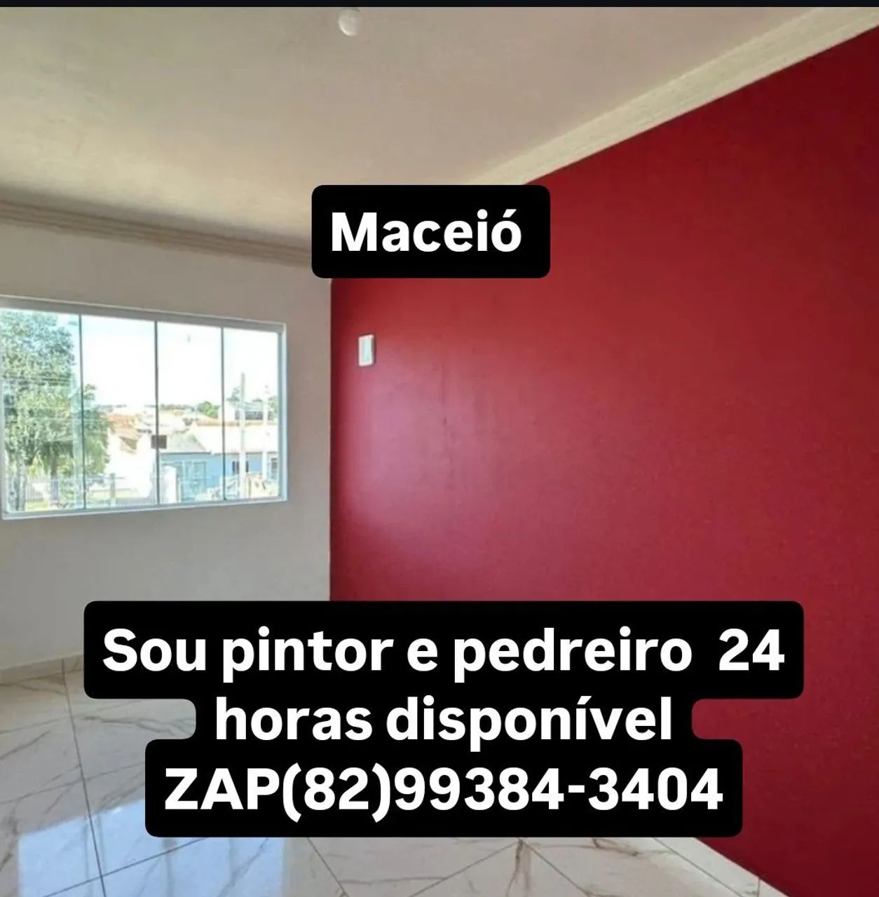 Pintor e pedreiro estou disponivel
