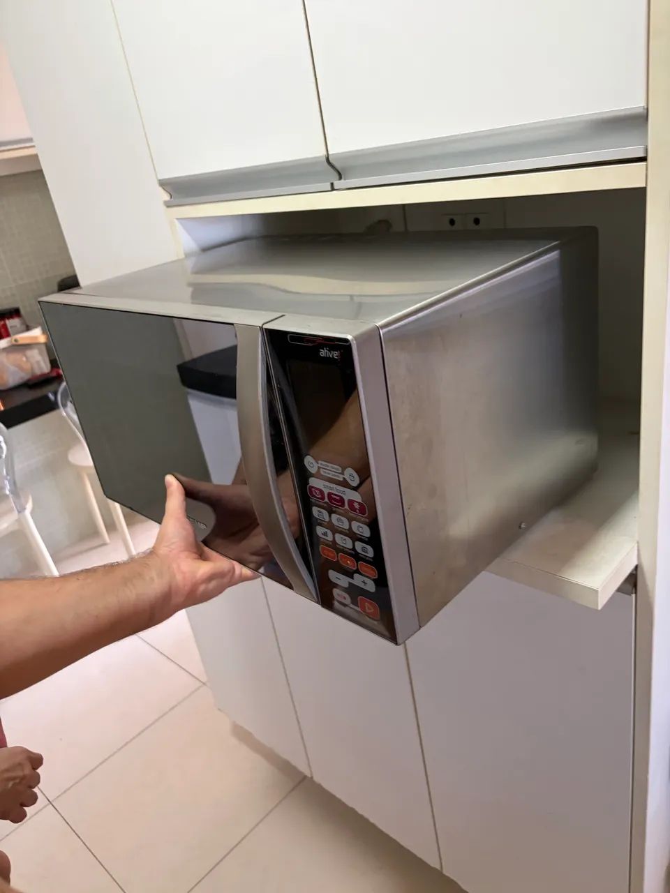 microondas Brastemp ative inox - Foto 3