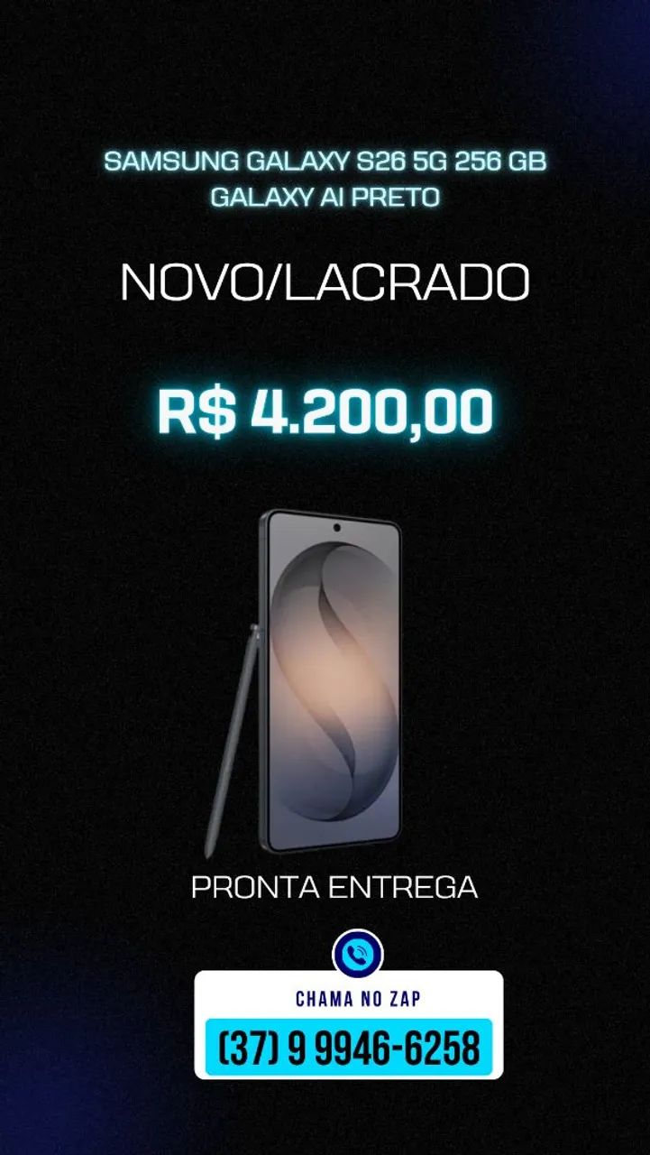 Galaxy s26 preto 256gb - Foto 4