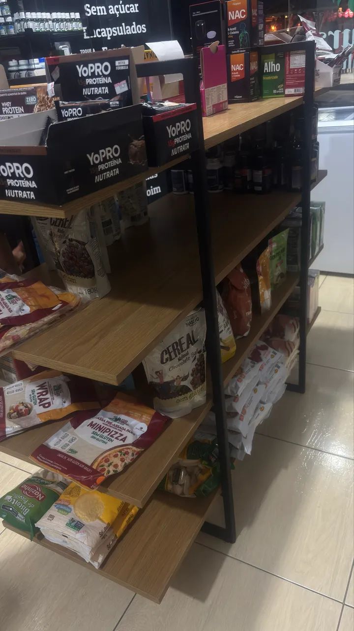 Gôndola Central Dupla Face para Loja/Empório - Foto 5
