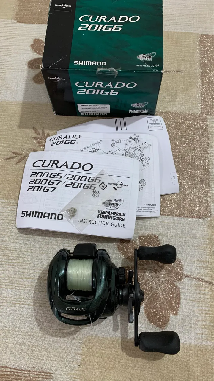 Carretilha perfil baixo Shimano Scorpion Antares 5 - USADA
