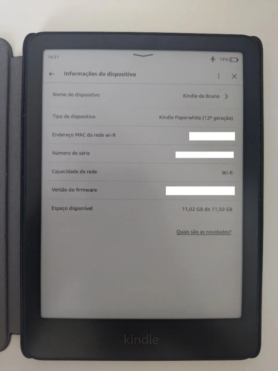 Kindle Paperwhite 12ª Geração - Foto 3