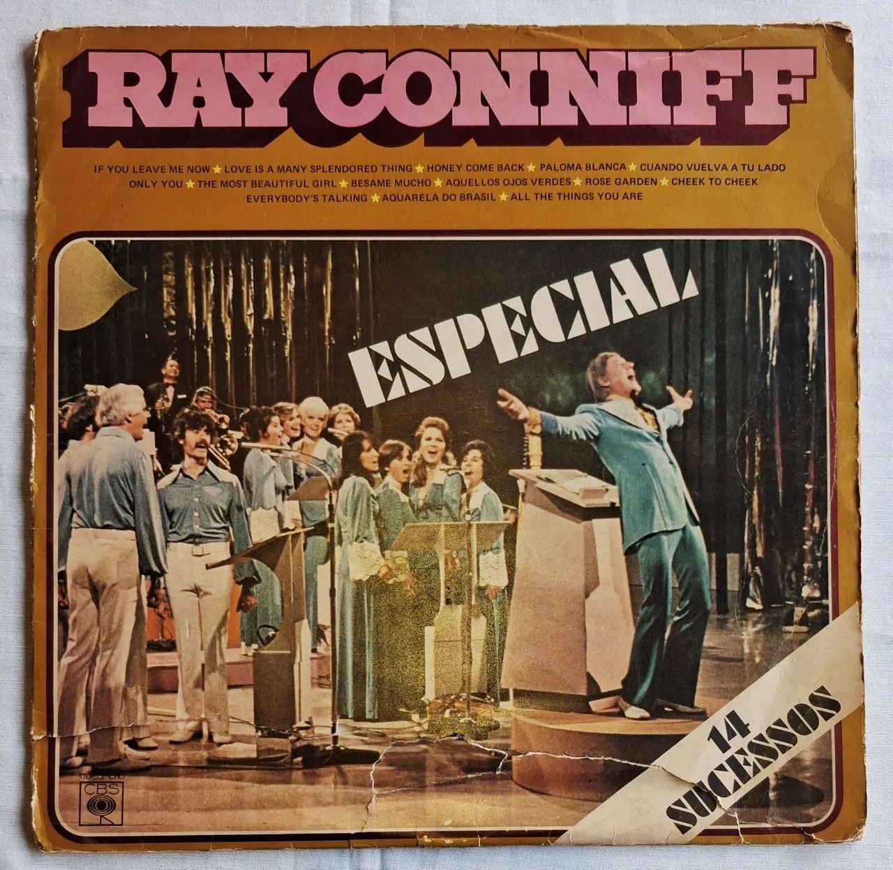 Disco de Vinil LP RAY CONNIFF - ESPECIAL - 14 SUCESSOS - CBS - 1977