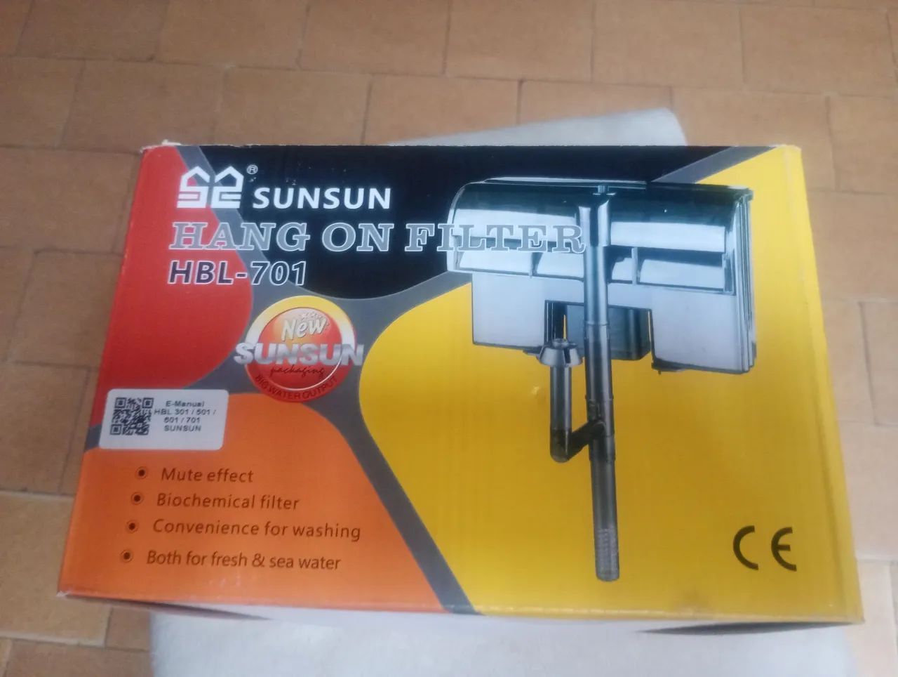 Filtro externo SunSun HBL 701