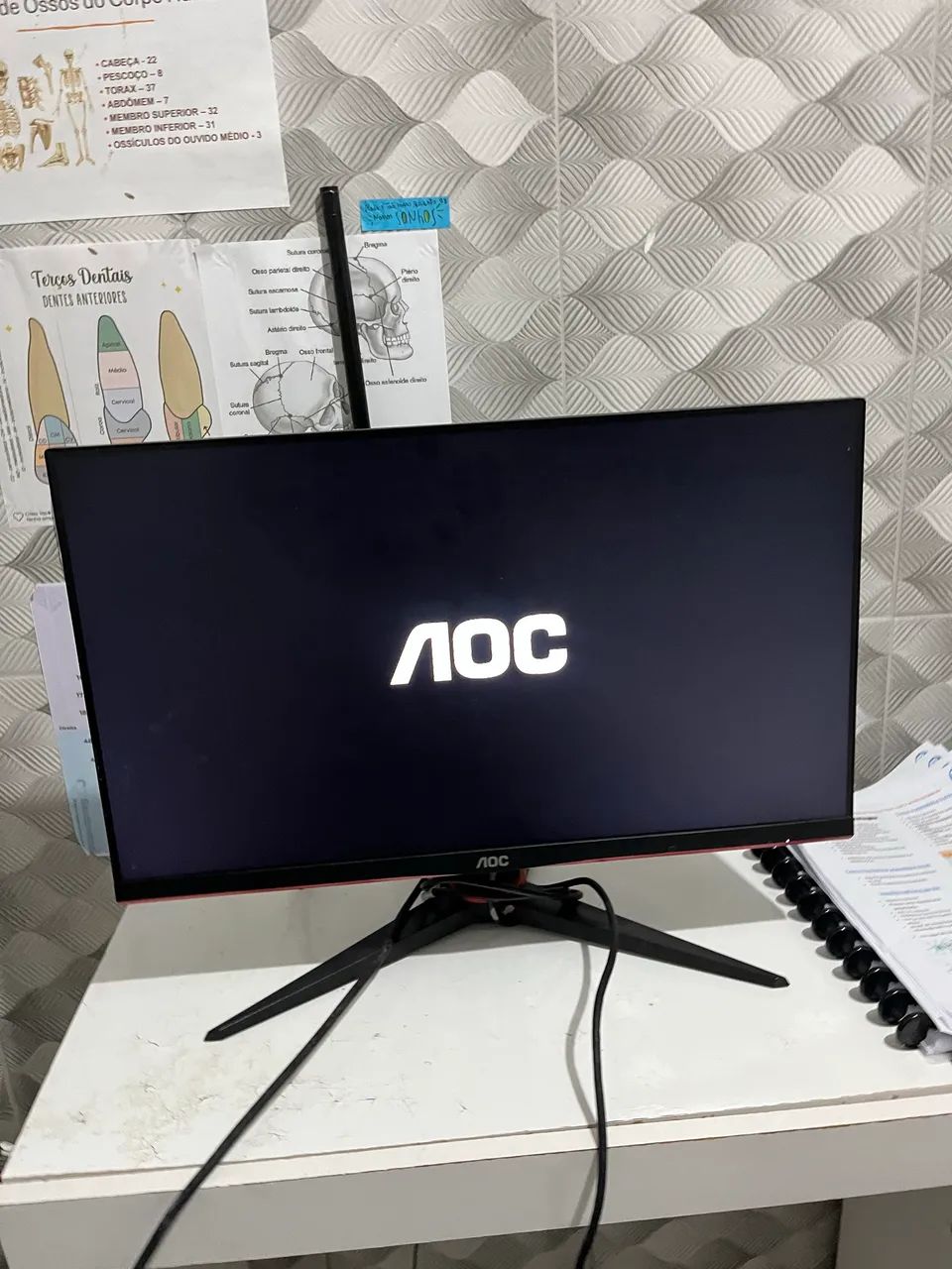 Monitor AOC 24? Full HD em Perfeito Estado - Foto 3