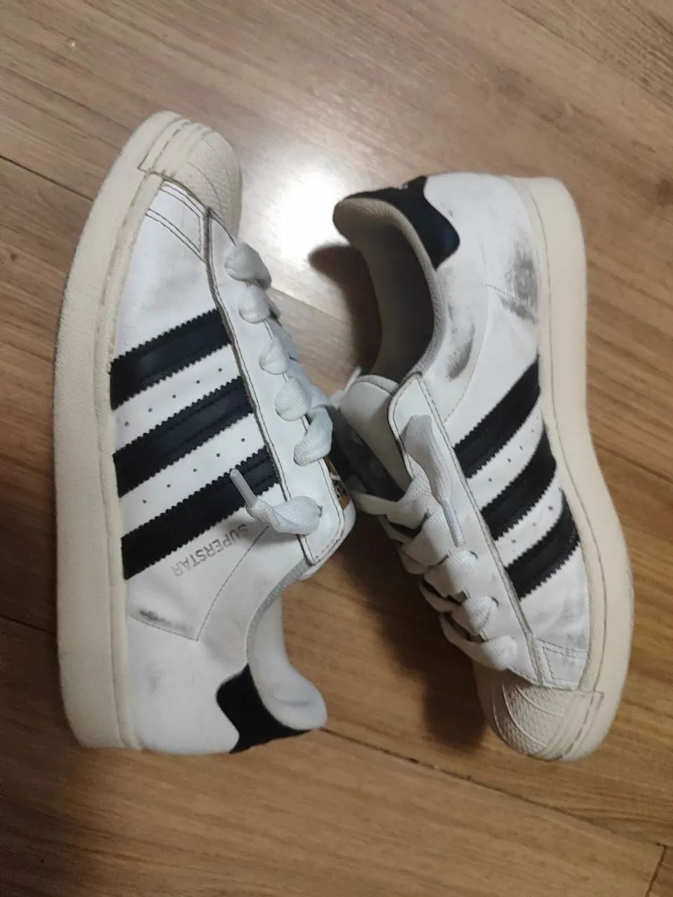 ADIDAS SUPERSTAR OTIGINAL - branco - 37/38  - Foto 2