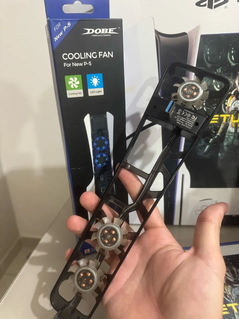 Ps5 slim com leitor completo - Foto 3