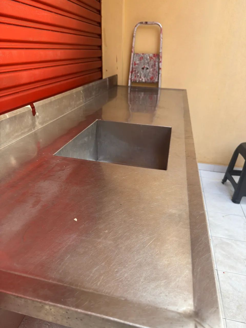 Mesa de inox para cozinha industrial - Foto 4