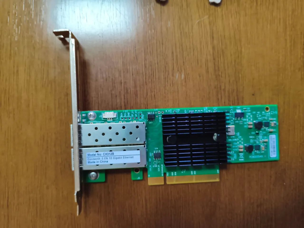 Placa de rede mellanox Connectx3 pro 2x10gbit sfp