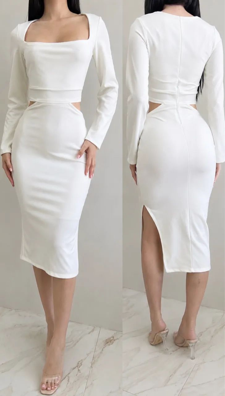 Vestido off white 