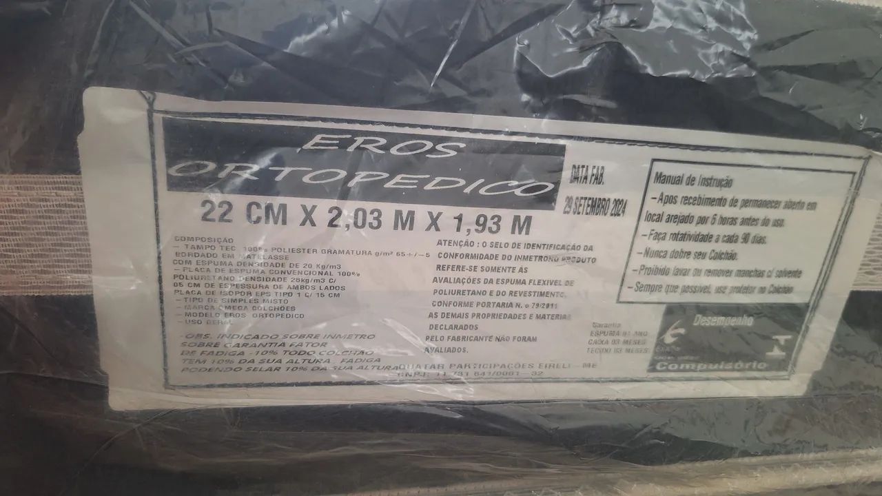 Cama super King 2.03x1.93 espuma ortopédico  - Foto 2
