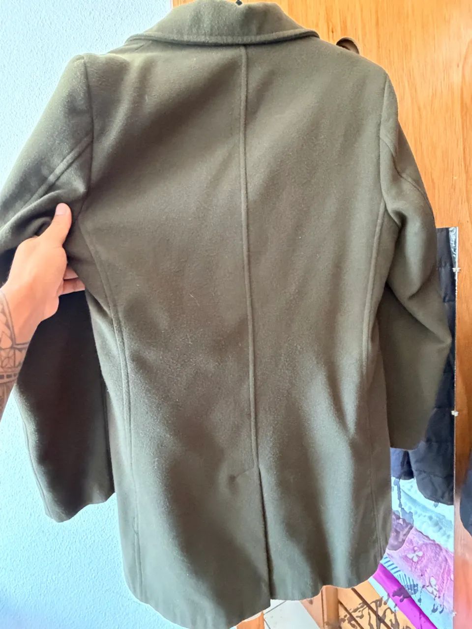 Sobretudo masculino verde militar Rage & Fury - Foto 2