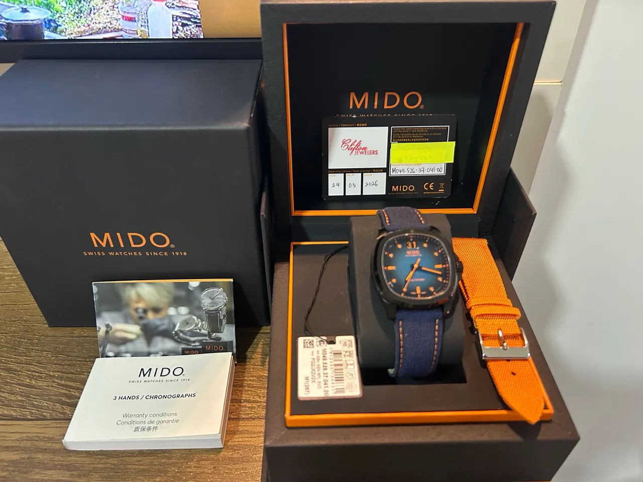 Mido Multifort Big Date Edição Especial