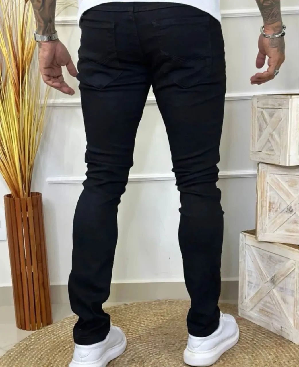 Calça jeans masculina  - Foto 3